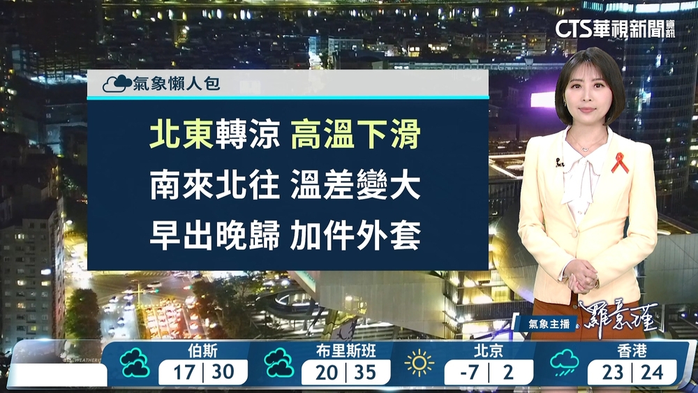 東北季風增強　迎風面轉雨　北臺灣濕冷