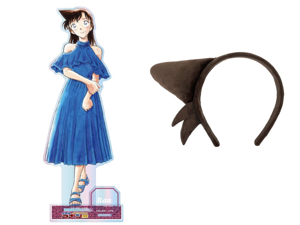 《名偵探柯南》30周年紀念展「小蘭髮箍」周邊引熱議　網：還好沒殺傷力