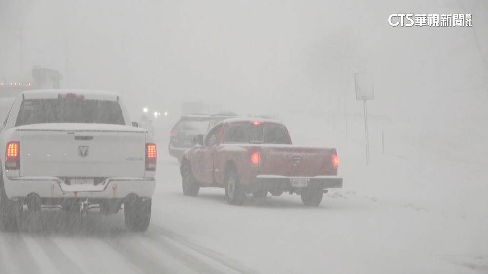 強烈冷氣團襲美東北　五大湖周邊降暴風雪