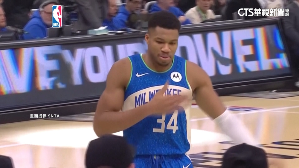 字母哥驚人「快攻灌籃」引熱議　公鹿闖4強