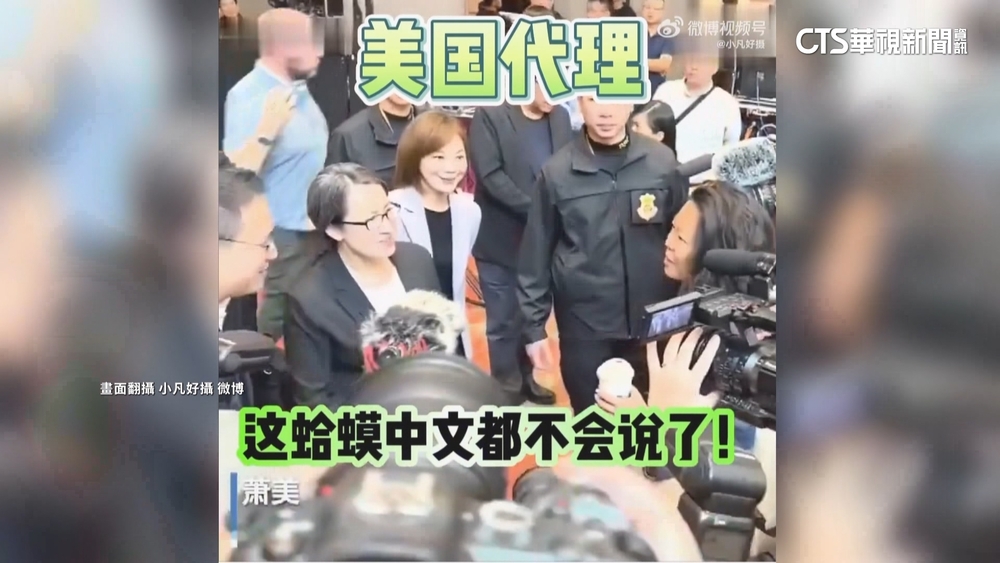 選舉假訊息戰！　中網友批蕭美琴：連中文都不會說