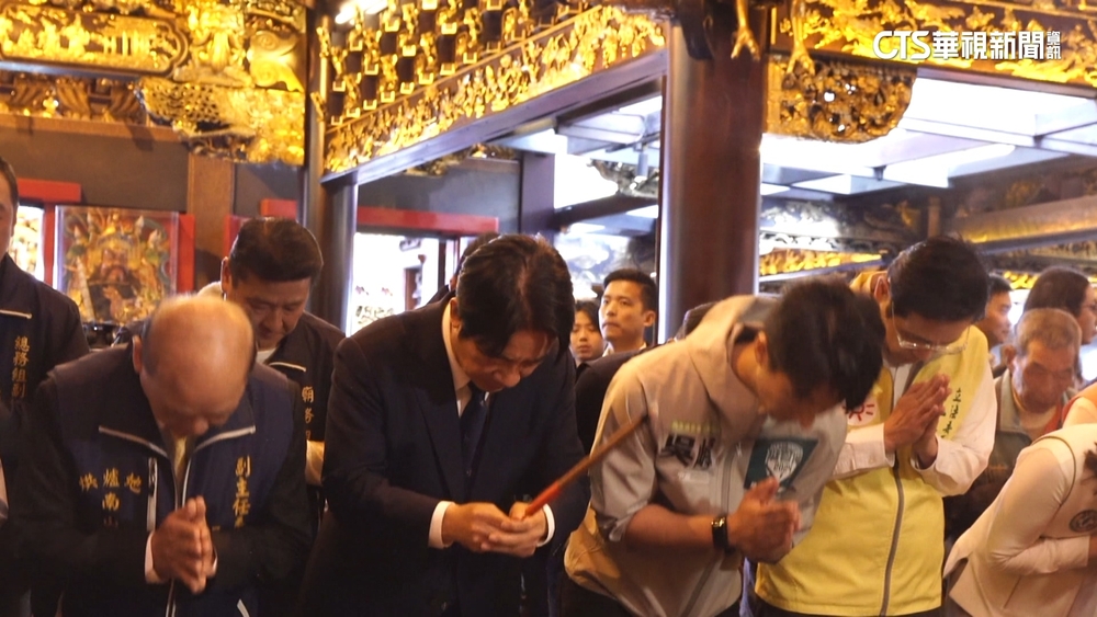 綠3巨頭同台！　蔡英文.賴清德.蕭美琴同框拍競選片