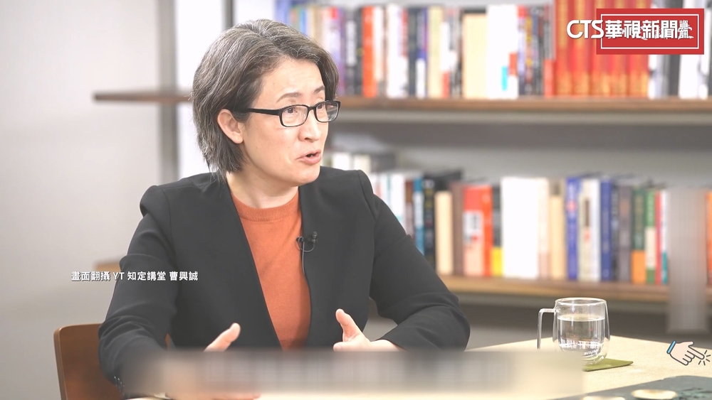 與曹興誠暢談駐美工作　蕭美琴大聊「戰貓外交」