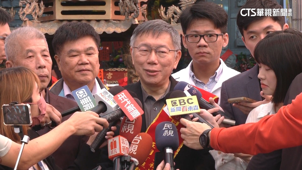 柯嗆藍沒勝選機會　朱：內參侯康跟賴蕭只差0.2%