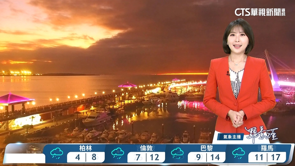 明日鋒面通過及東北季風增強　北東轉濕涼