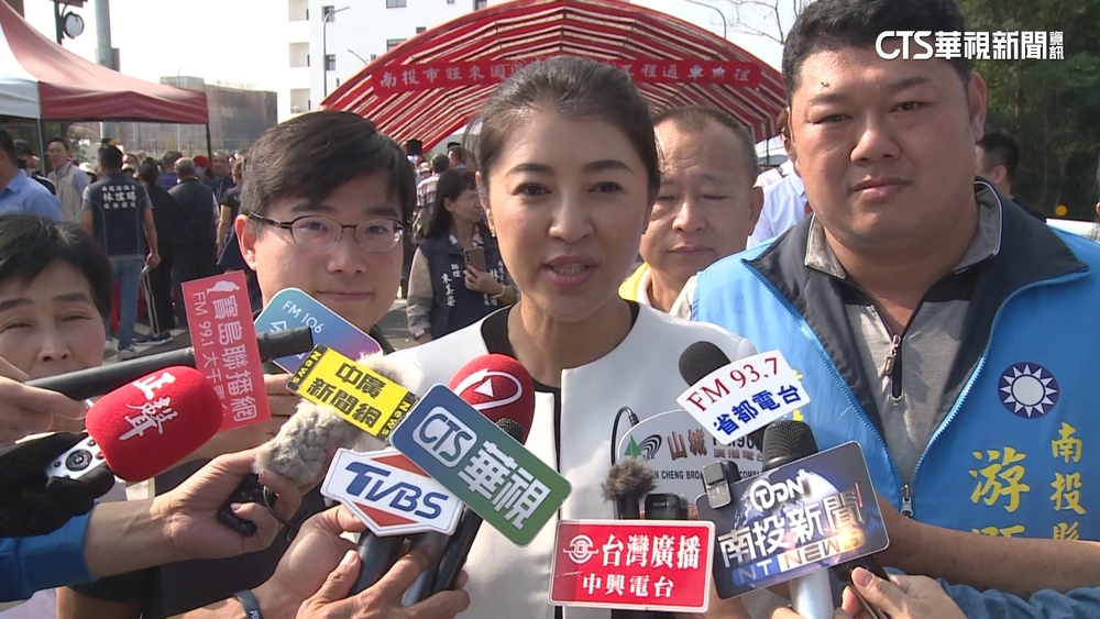 南投旺來園區聯外道路通車　許淑華盼促進經濟發展