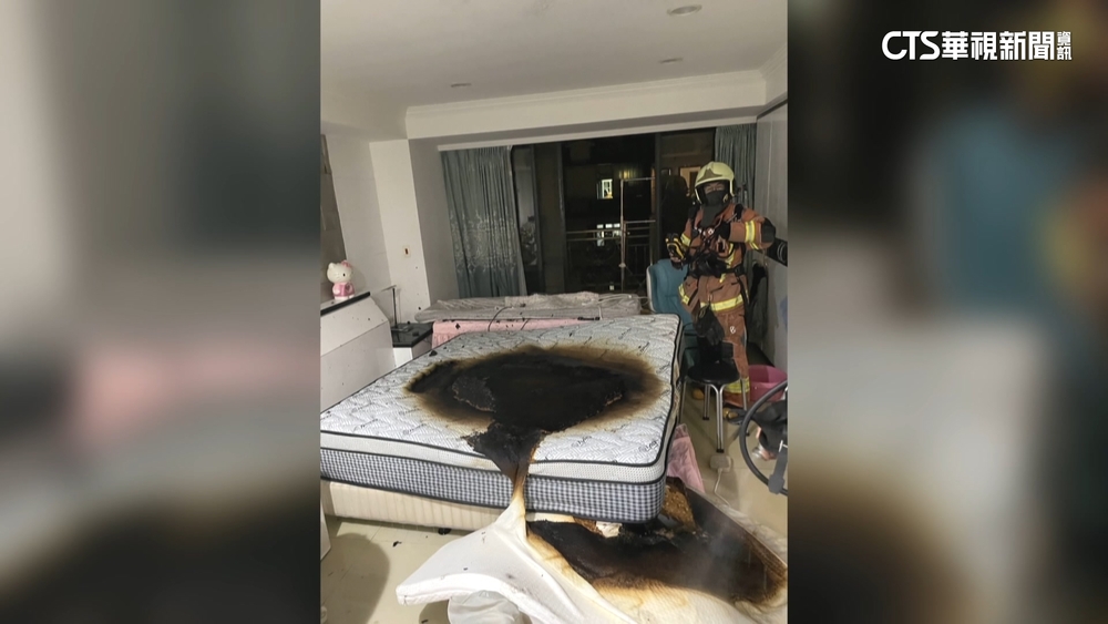 怕半夜被冷醒　床墊鋪電熱毯暖身竟釀火警