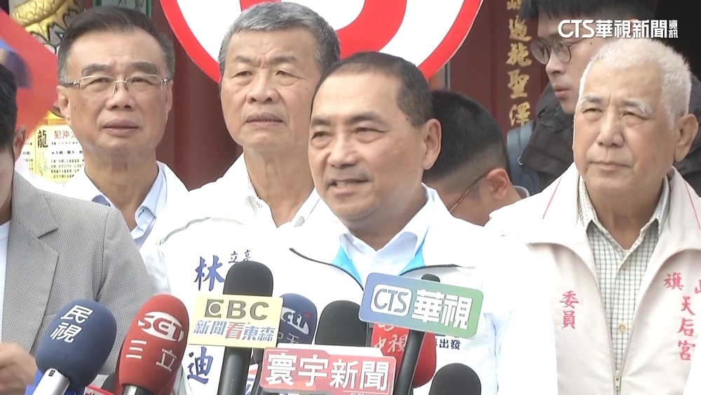 「車掃陸戰」搶攻高雄　侯友宜輔選無黨籍林義迪