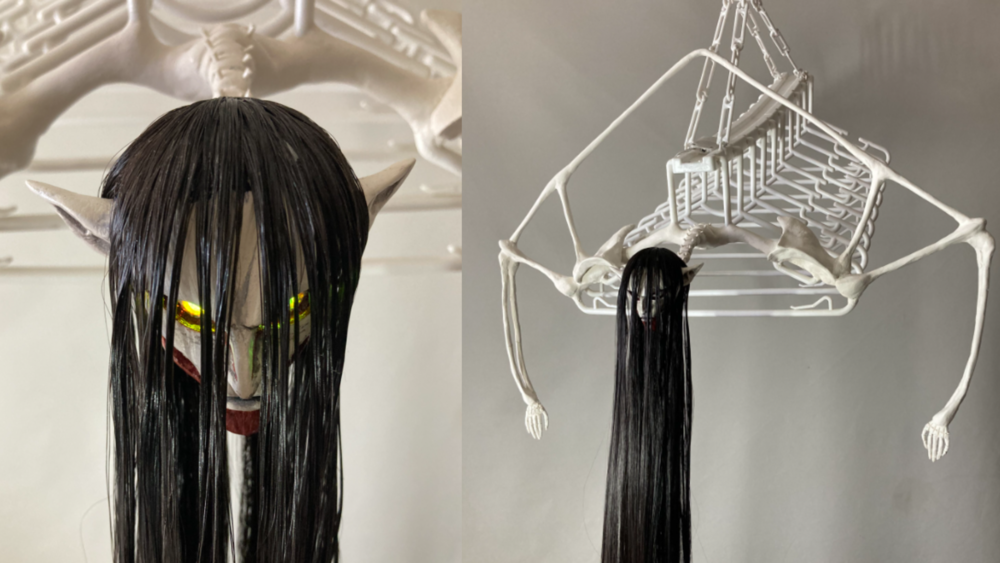 來曬衣呀！日本媽媽將曬衣架神改造成「終尾巨人」　網笑：收衣服會嚇到