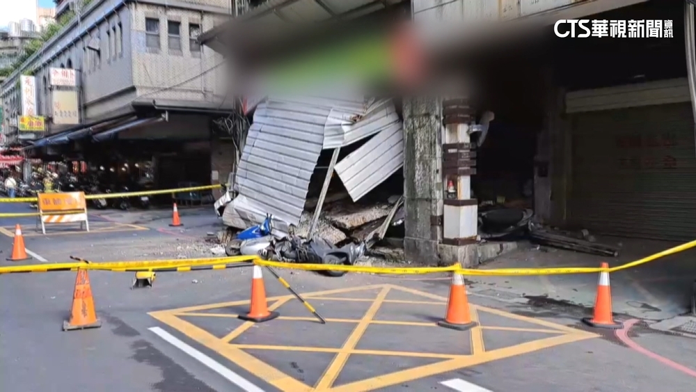 基隆4樓老屋坍塌壓毀3機車　市府裁罰30萬