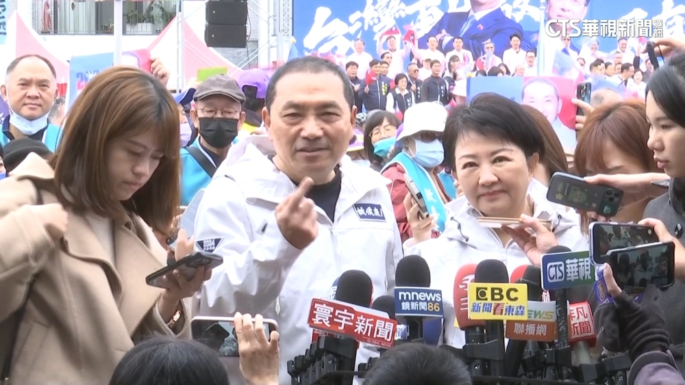 侯友宜合體黨內大咖台中造勢　批賴經濟.能源政策