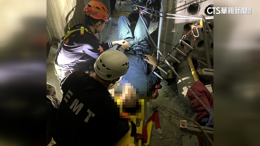 闖國道維修通道散心　男子摔落15米坑全身傷