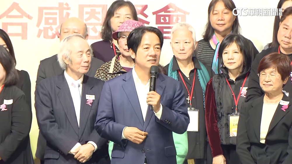 參加社福總盟餐會　賴清德承諾：消滅行人地獄