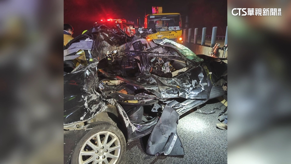 國3深夜「4車追撞」釀3死1重傷　國道警追事故原因