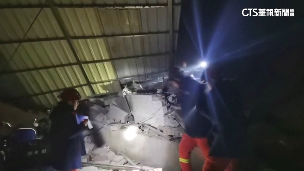 中國甘肅省規模6.2淺層強震　已釀10死39傷