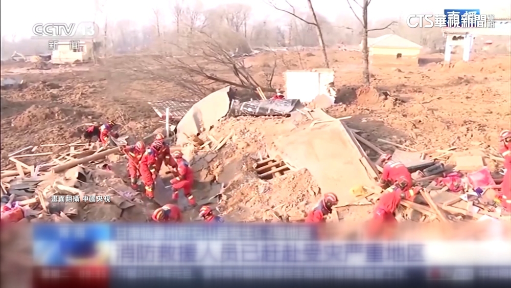 中國甘肅6.2強震！逾118死近6百傷　低溫增救援難度
