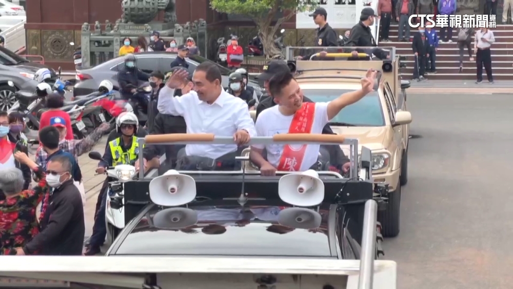 直搗賴清德本命區　母雞侯友宜連跑5行程車掃