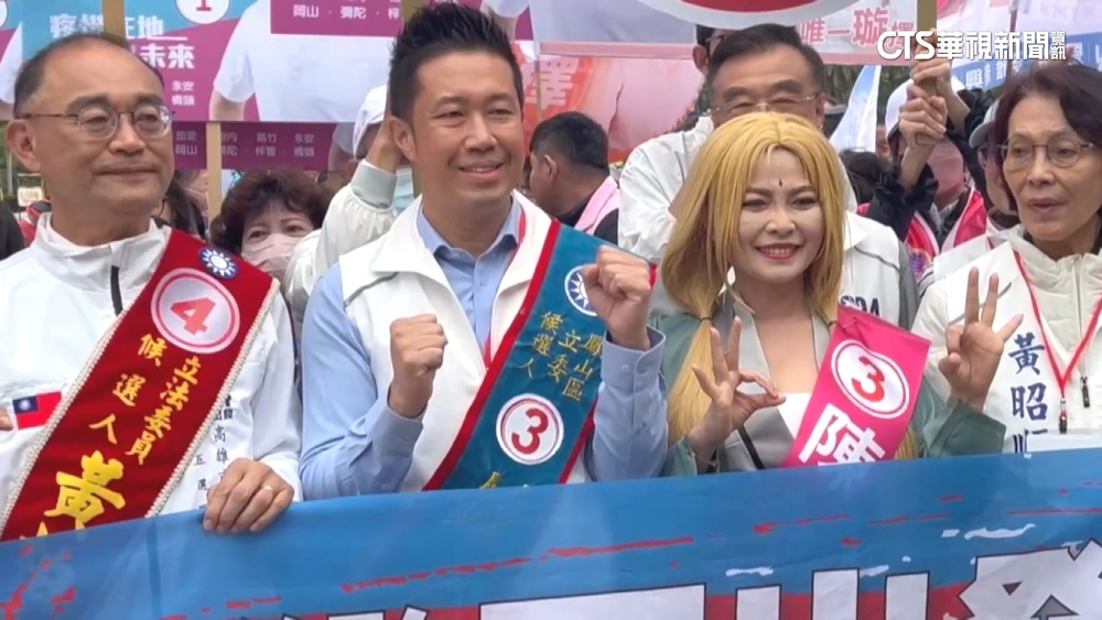 立委號次抽籤！　藍綠出奇招　扮蜘蛛人.火影忍者吸睛