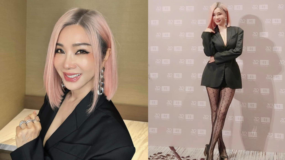 陳美鳳「粉色頭髮+火辣身材」辣翻全網　網驚呼：67歲長這樣太神啦