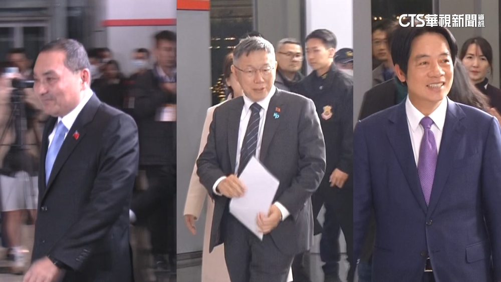 兩岸議題交鋒！　侯.賴.柯三方激烈攻防