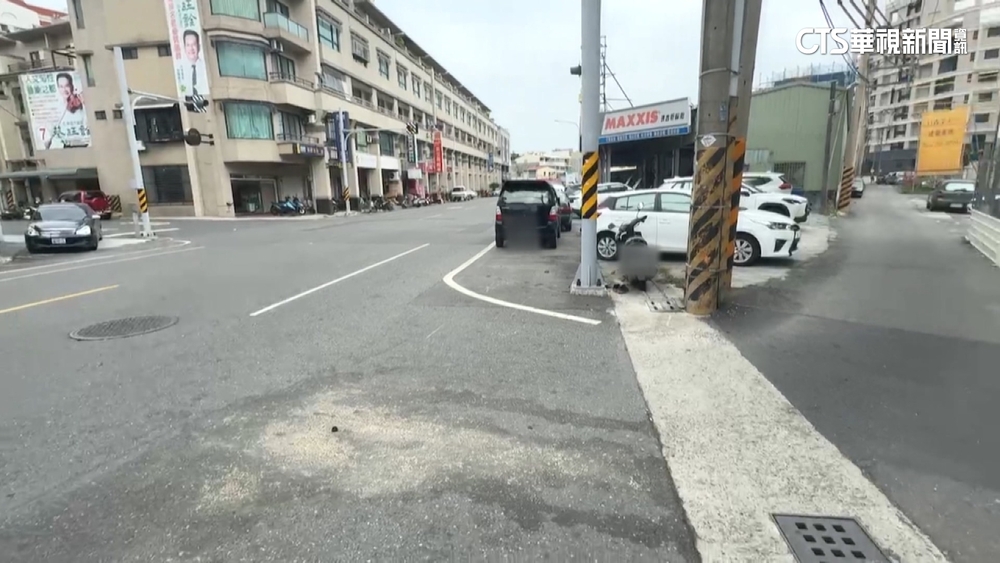 疑車速過快！騎士擦撞後撞違停車亡　車主淚訴：停白線