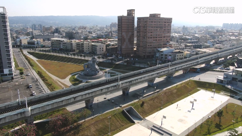 員林龍燈公園變身　八千坪綠地滯洪池啟用