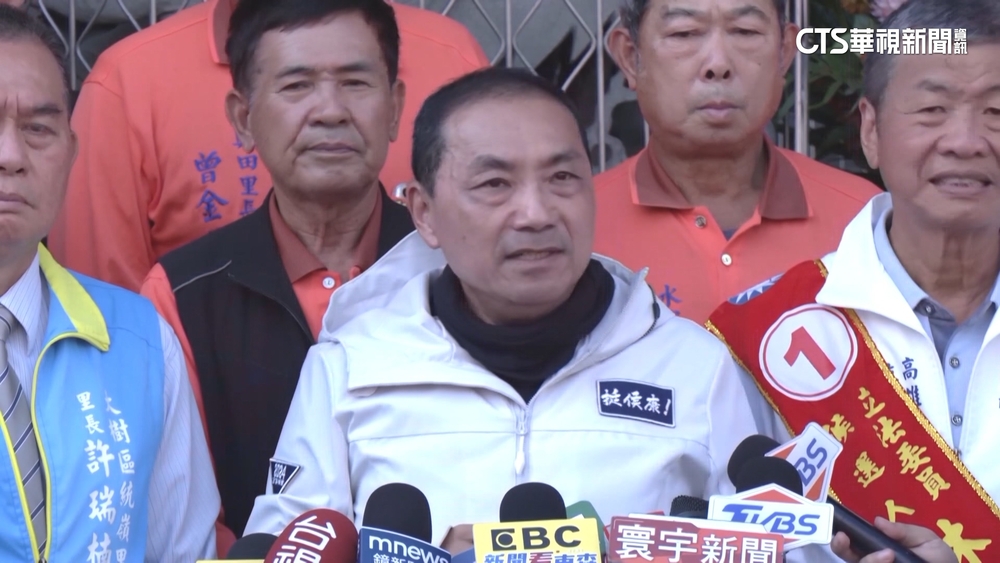 嘉義不輸就大贏？　侯友宜：人親土親南台選情漸好