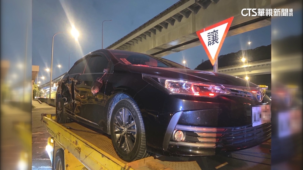 國一9車連環撞　疑貨櫃車未保持安全距離釀禍