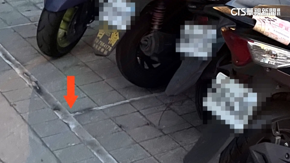 人行道停機車遭罰！竟是「施工用膠條」　法官：易誤會撤罰單