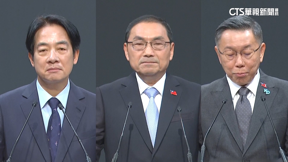 激戰！　總統辯論14：00登場　藍綠白內參民調「拉鋸戰」