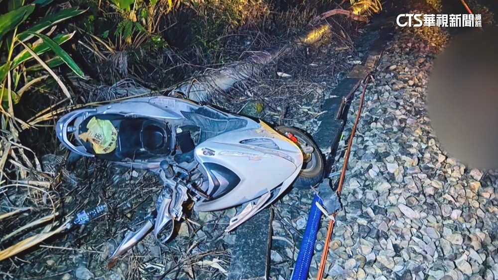 集集線平交道火車.機車車禍　6旬翁當場喪命