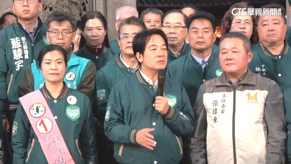 爭取海線選民支持　賴清德彰化拜票喊話：別走回頭路