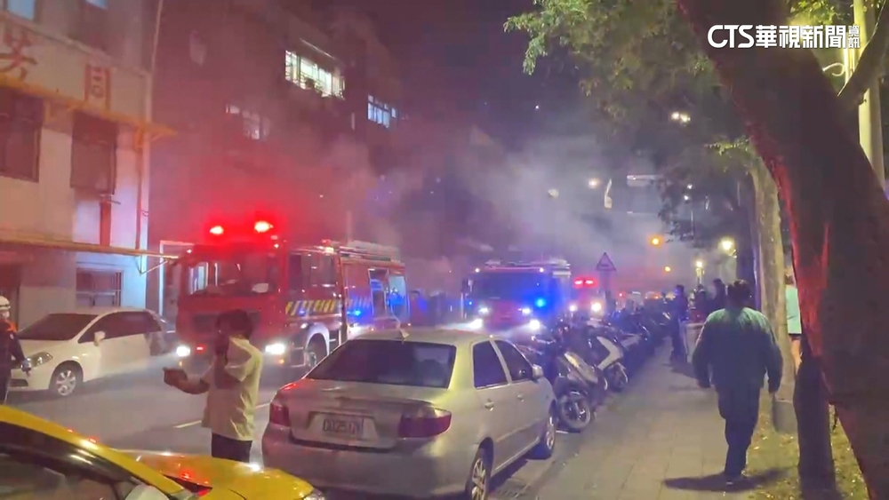 台北內湖今晚火警　消防出動救援幸無人傷亡