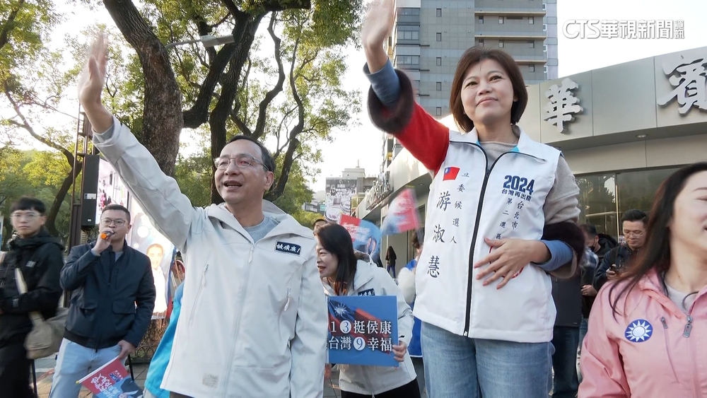 選戰倒數! 藍綠白總動員 拜票.站路口.車掃密集造勢