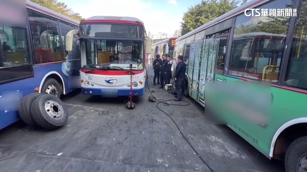 中興客運605路線總站「氣墊包」爆炸　釀2人傷