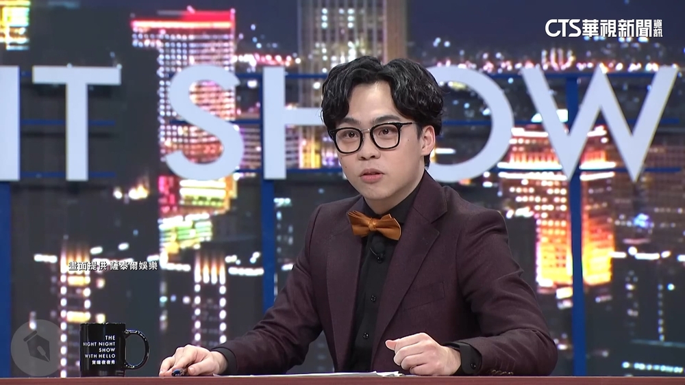 副總統候選人辯論　脫口秀主持人賀瓏到場引騷動