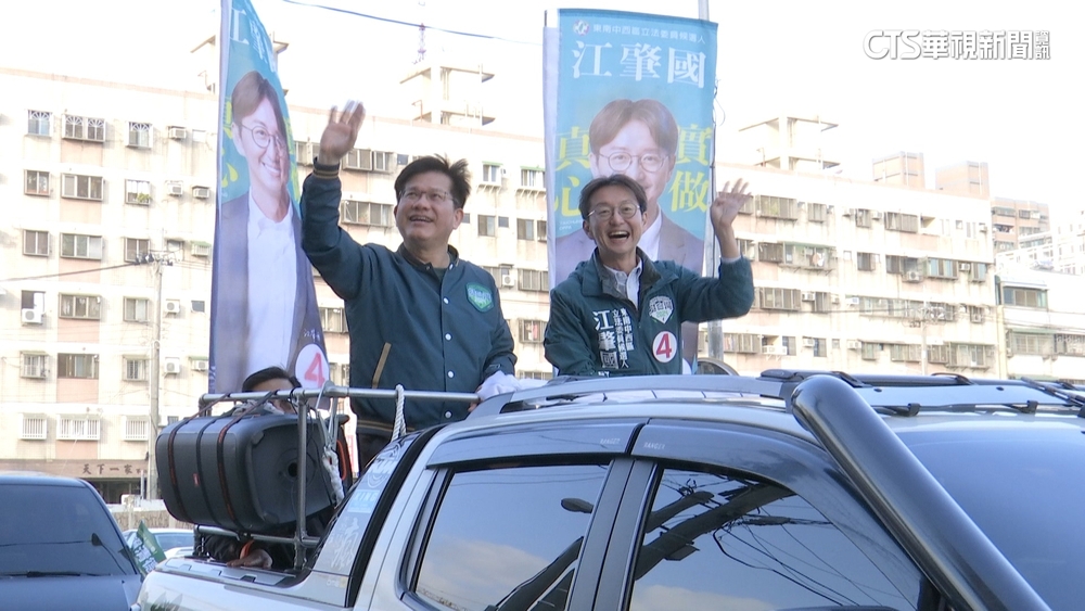 「龍.燕」戰中六　同天帶子弟兵掃街拜票拚選票