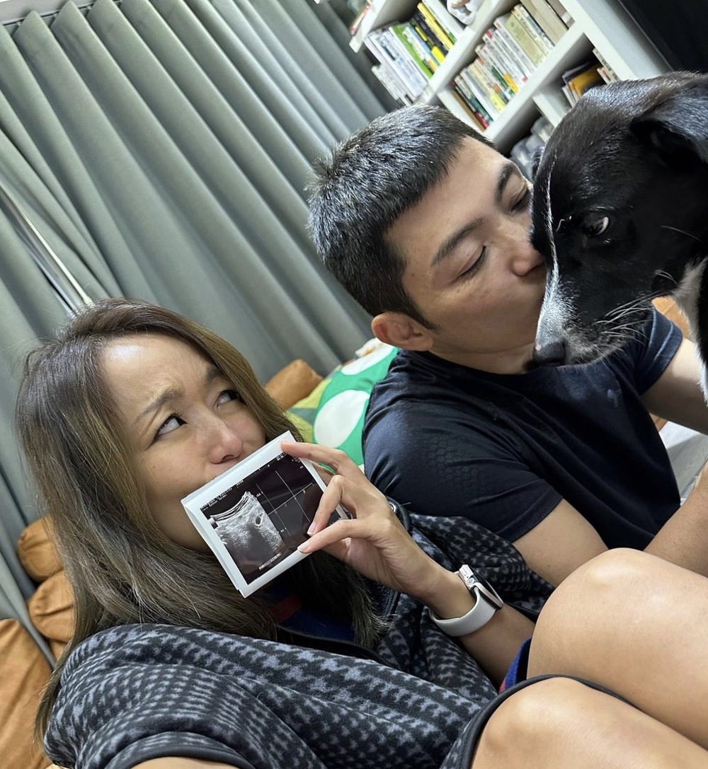 百靈果凱莉無預警「宣布懷孕」　曬超音波照笑說：老公好像還沒ready