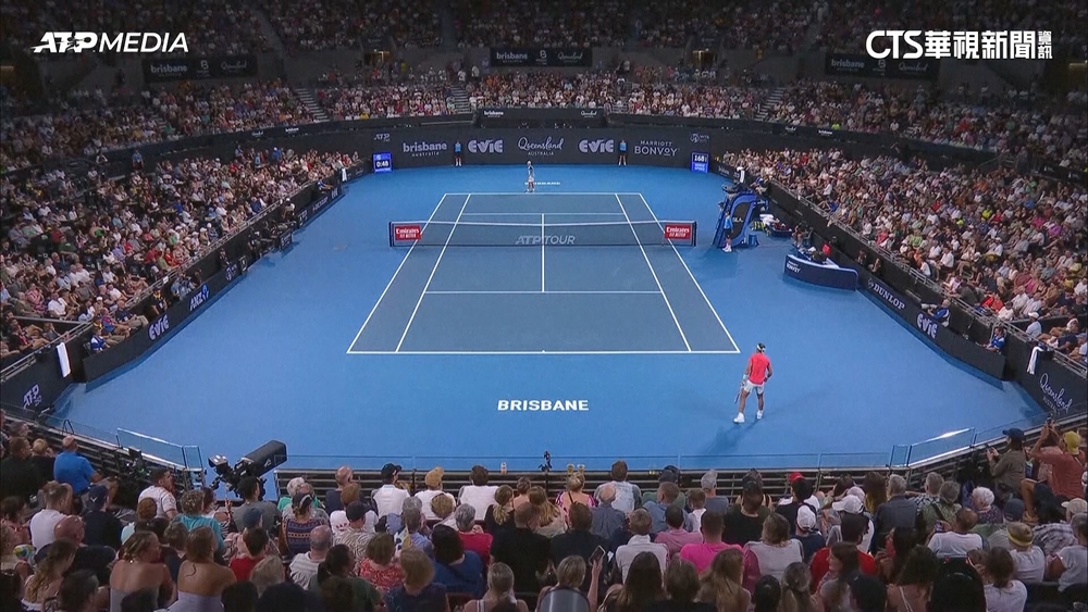 Nadal布里斯本連勝晉8強　上廁所超時收警告