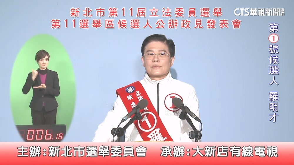 喊「破15萬票選新北市長」遭酸　羅明才：想激勵投票