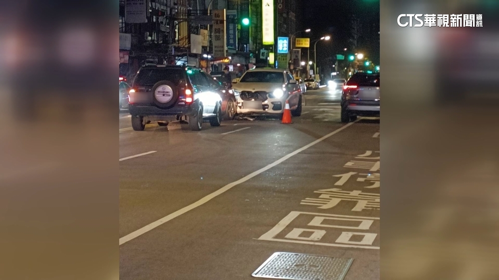 休旅車駕駛酒駕逆向撞　2車遭撞.釀2人輕傷