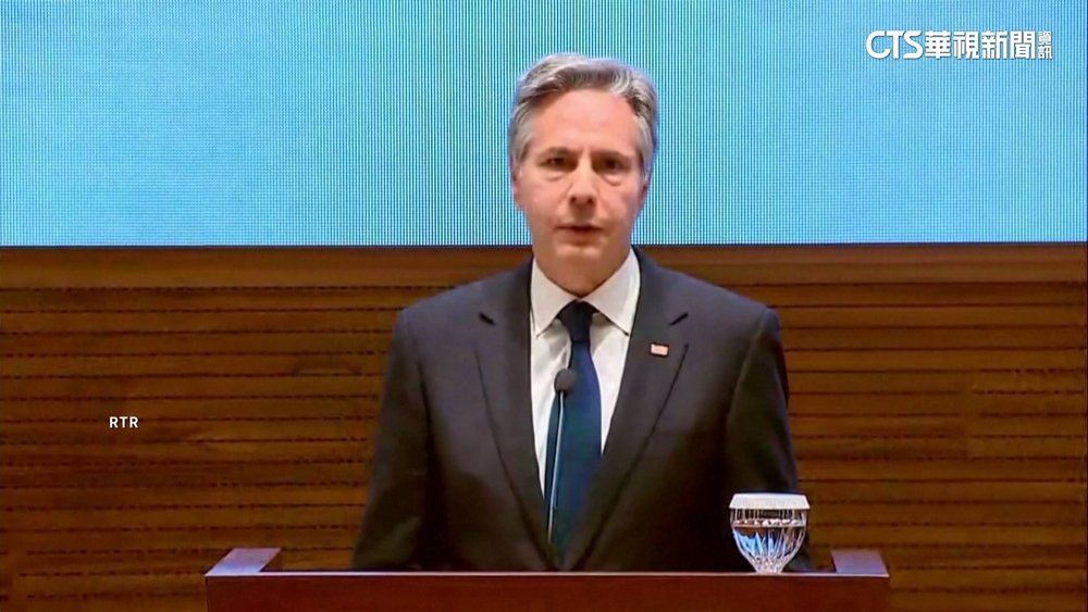 布林肯：反對強迫巴勒斯坦民眾離開加薩