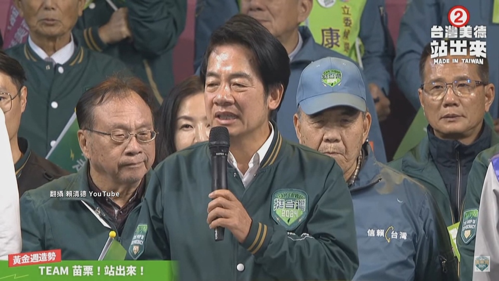 賴清德苗栗.彰化造勢搶票　蕭美琴高雄輔選車掃