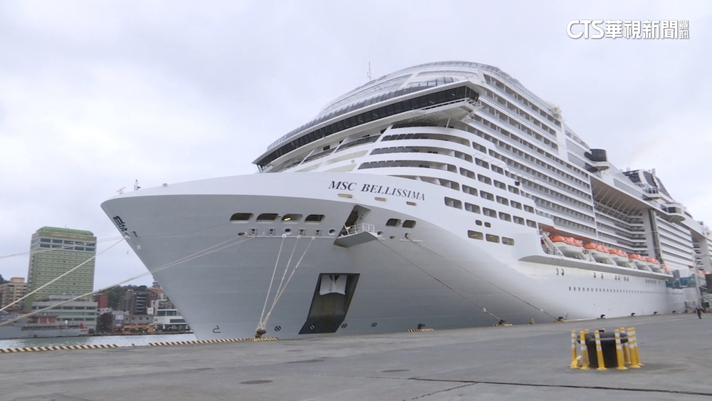 「地中海榮耀號」基隆港母港首航　奢華設施超吸睛