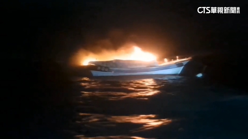 澎湖白沙鄉漁船起火　船長跳海逃生受傷