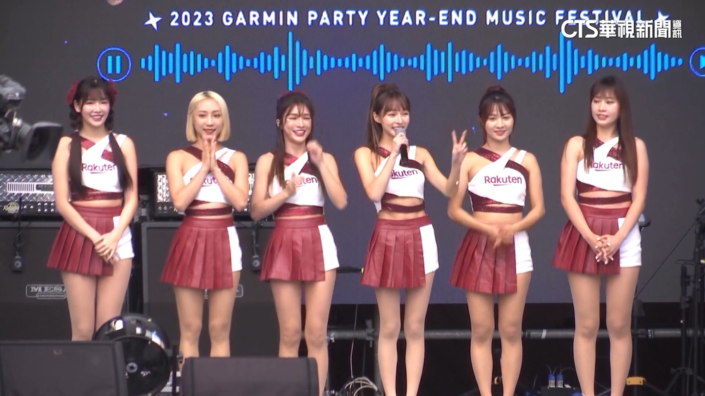 智慧表大廠年終趴！　林襄合體啦啦隊嗨翻