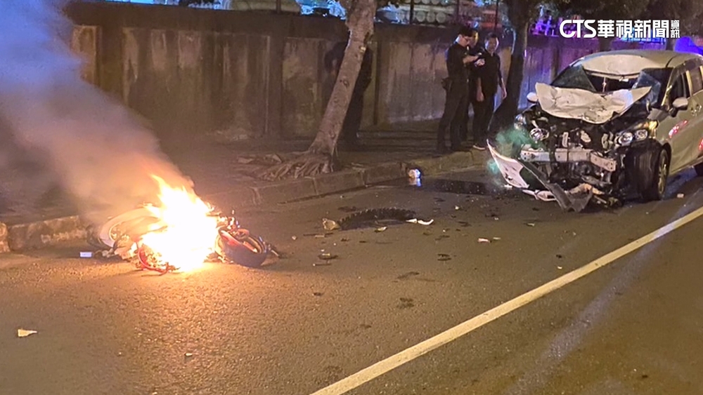 騎電動自行車逆向遭超速男撞 2印尼移工不治