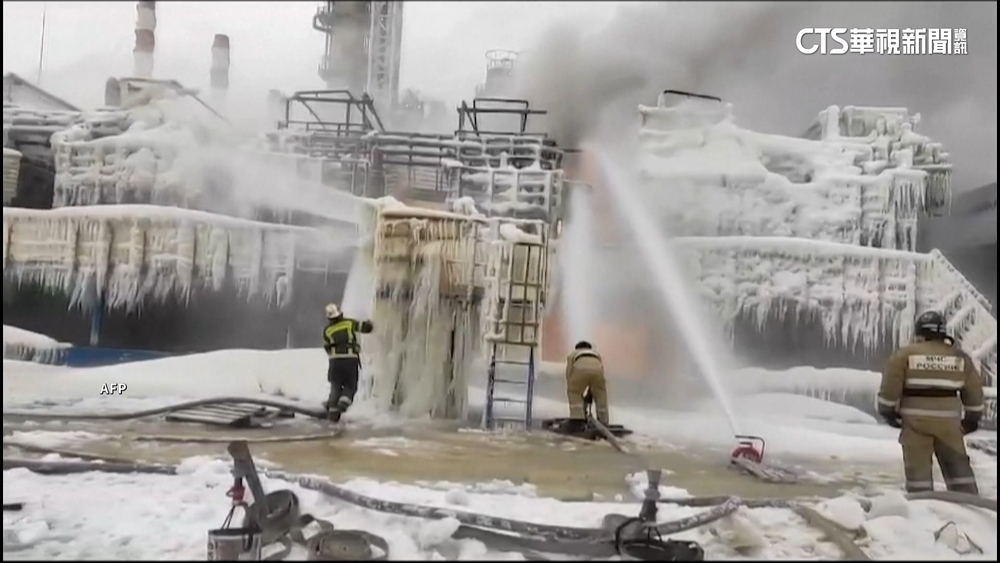 俄國天然氣站爆炸　疑烏克蘭無人機襲擊