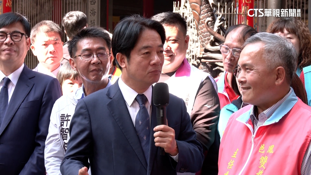 啟動謝票之旅！　賴清德：做不好講一下　不然不知道