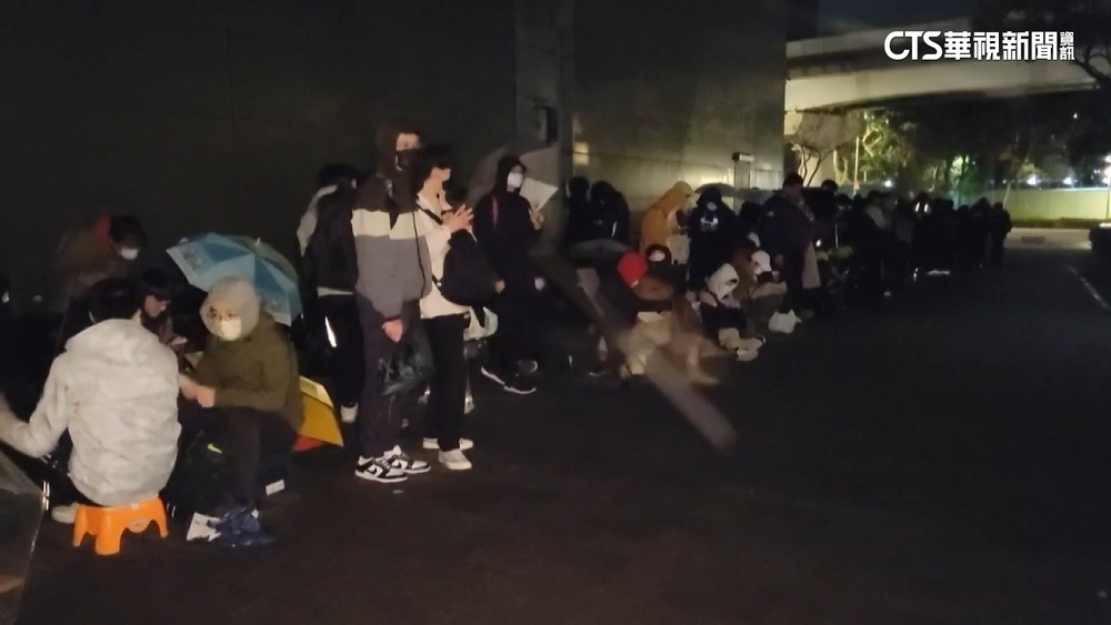 2024台北電玩展今開幕　數十名玩家冒冷徹夜排隊